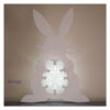 Luminaria bianco coniglio